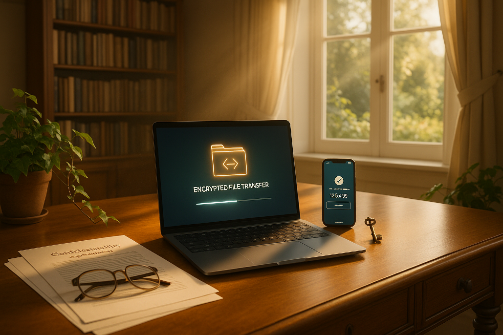 Virtual assistant, Data security is key, Peace of mind assured