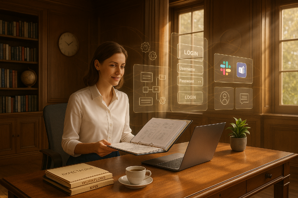 Virtual assistant, Onboarding process begins, New skills to conquer