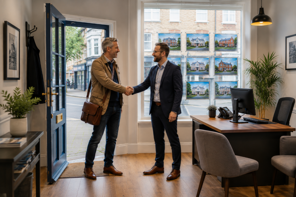 Build relationships with estate agents as it's a crucial step for property investors to secure the best deals